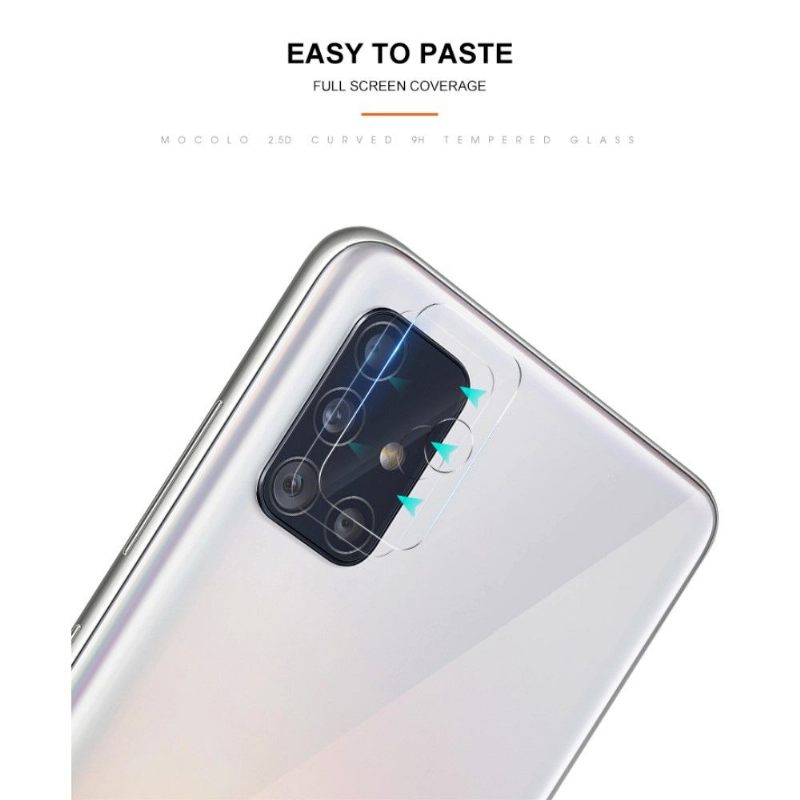 2 Gehard Glas Voor Samsung Galaxy A51-Lens