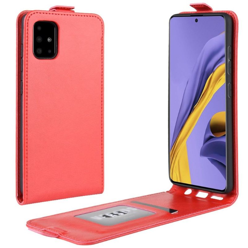 Case voor Samsung Galaxy A51 Folio-hoesje Verticaal Kunstleer