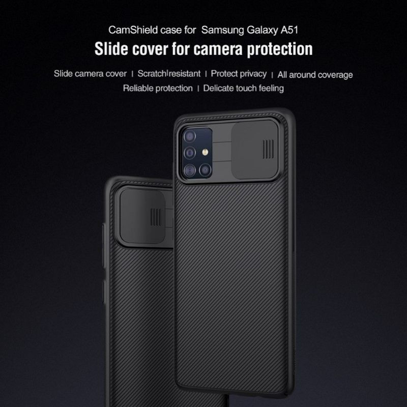 Hoesje voor Samsung Galaxy A51 Nillkin Met Achter Lensdop
