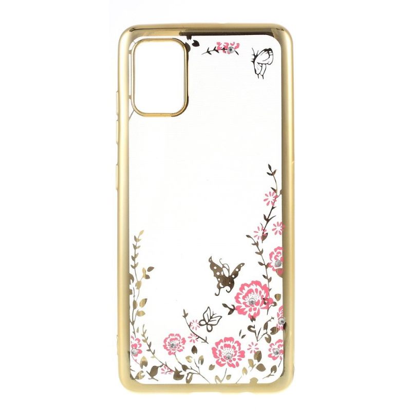 Hoesje voor Samsung Galaxy A51 Transparante Bloemen Lente