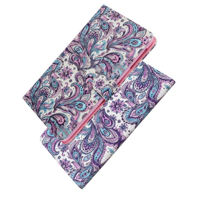 Folio-hoesje voor Samsung Galaxy Tab S6 Paisley Bloem