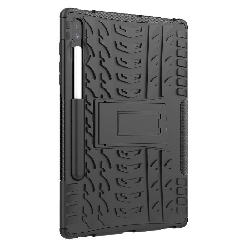 Hoesje voor Samsung Galaxy Tab S6 Antislip Met Geïntegreerde Ondersteuning