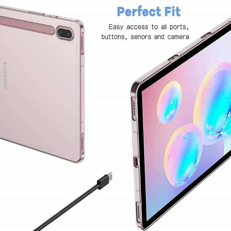 Hoesje voor Samsung Galaxy Tab S6 Heldere Gel