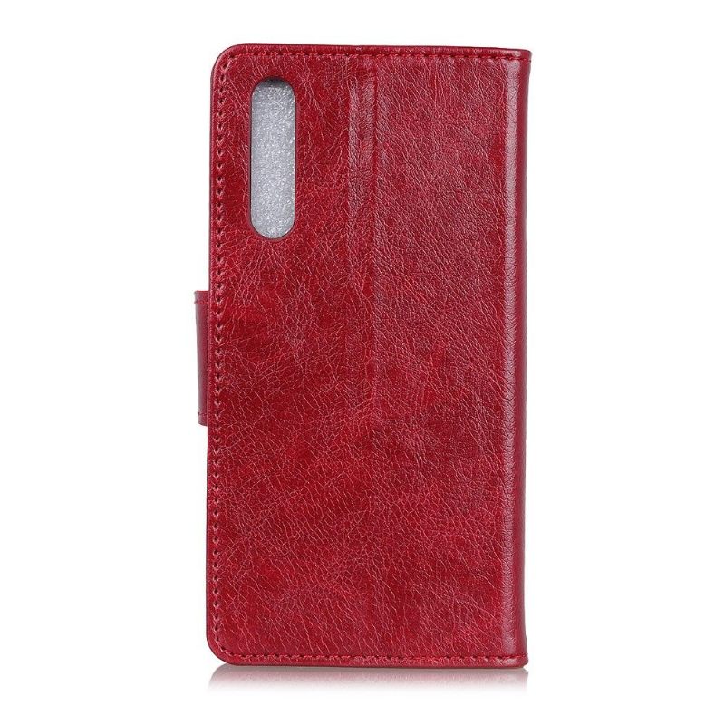Folio-hoesje voor Sony Xperia 10 II Verouderde Lederen Stijl