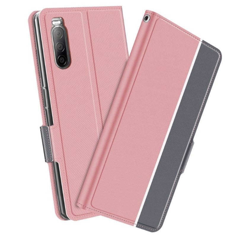 Folio-hoesje voor Sony Xperia 10 II Victoria Stijl Leer