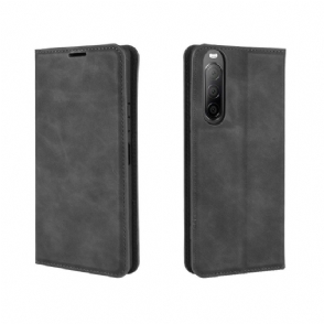 Folio-hoesje voor Sony Xperia 10 II Zakelijk Retro
