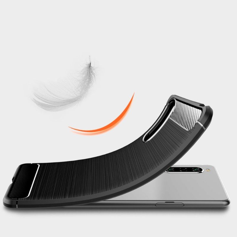 Hoesje voor Sony Xperia 10 II Het Flexibele Geborstelde Effect Janice