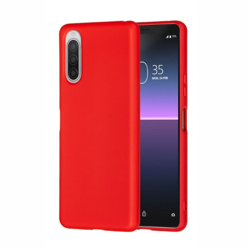 Hoesje voor Sony Xperia 10 II Puro Siliconenvloeistof