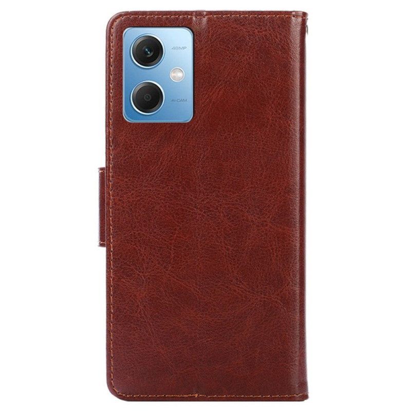 Flip Case voor Poco X5 5G Vintage