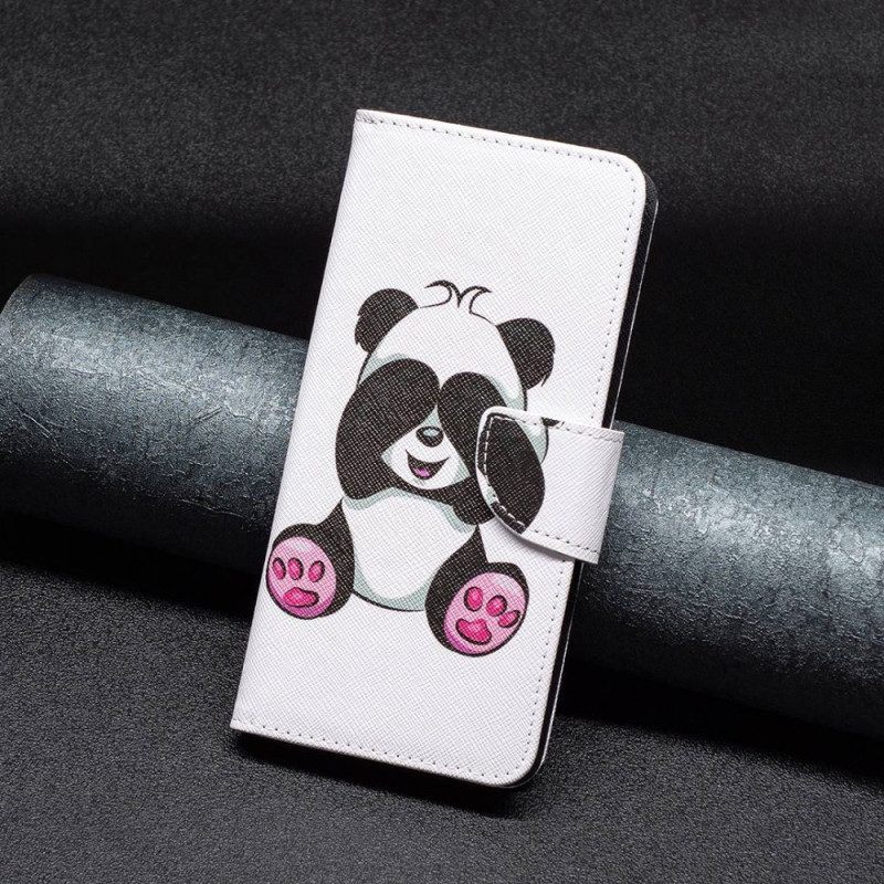 Flip Case voor Samsung Galaxy A14 / A14 5G Panda