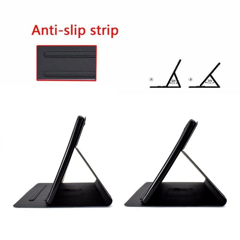 Flip Case voor Samsung Galaxy Tab A7 Lite Vlinders Tijdens De Vlucht