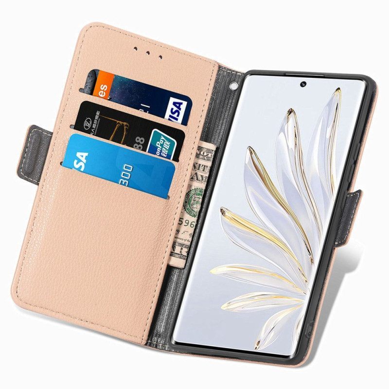 Folio-hoesje voor Honor 70 3d Bloemen