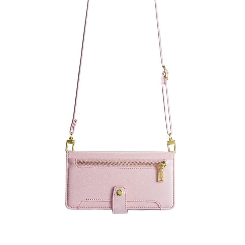 Folio-hoesje voor Honor Magic 5 Lite Portemonnee Leren Portemonnee Met Lanyard En Schouderriem