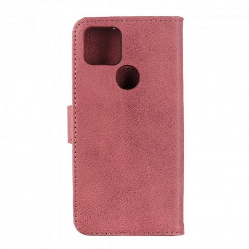 Folio-hoesje voor Oppo A15 Imitatieleer Khazneh