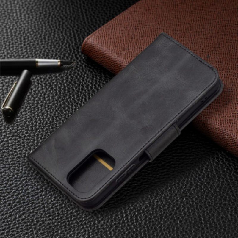 Folio-hoesje voor Poco M5s Flip Case Gladde Flap Schuin