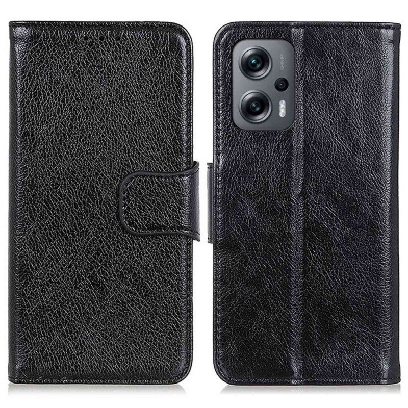 Folio-hoesje voor Poco X4 GT Nappa Splitleer
