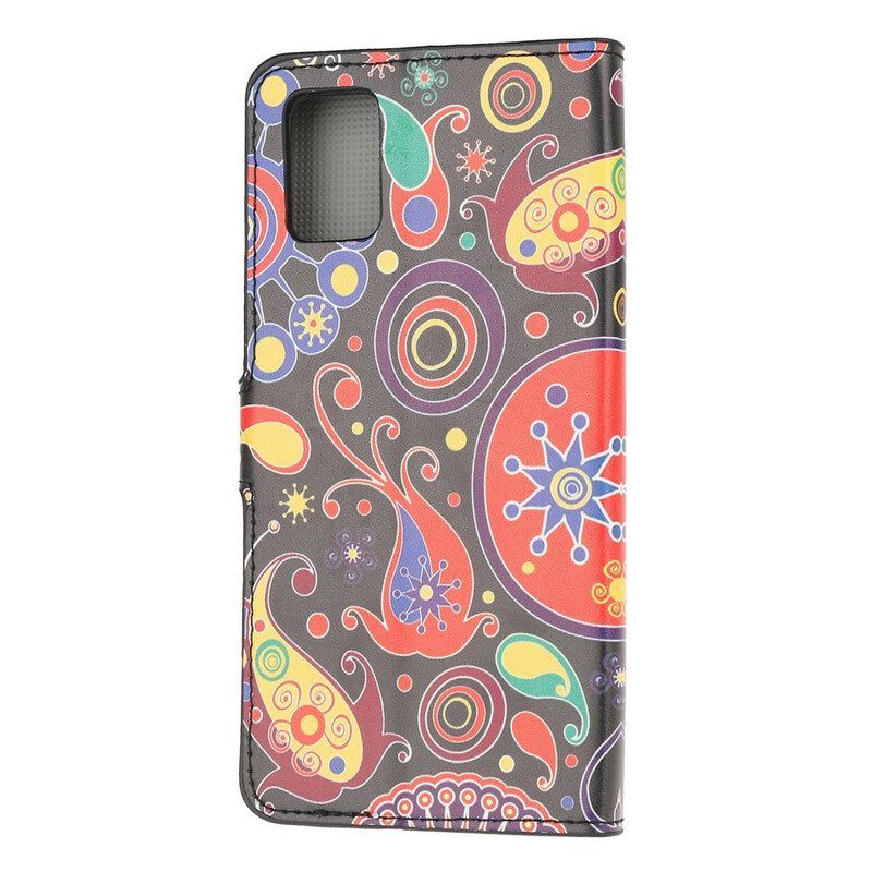 Folio-hoesje voor Samsung Galaxy A52 4G / A52 5G / A52s 5G Melkweg Tekeningen