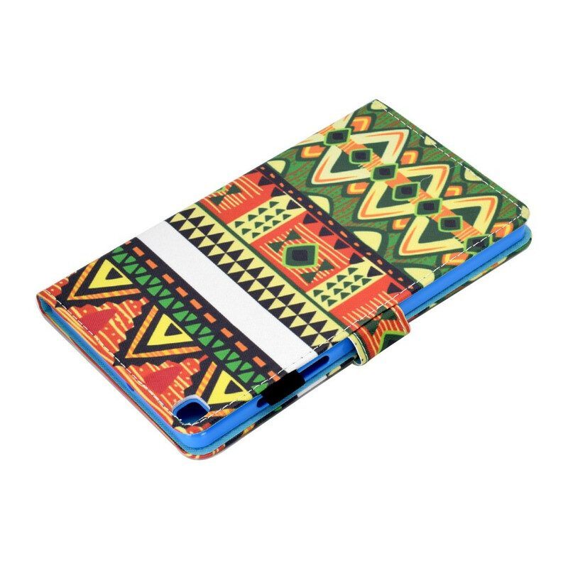 Folio-hoesje voor Samsung Galaxy Tab A7 Lite Azteken