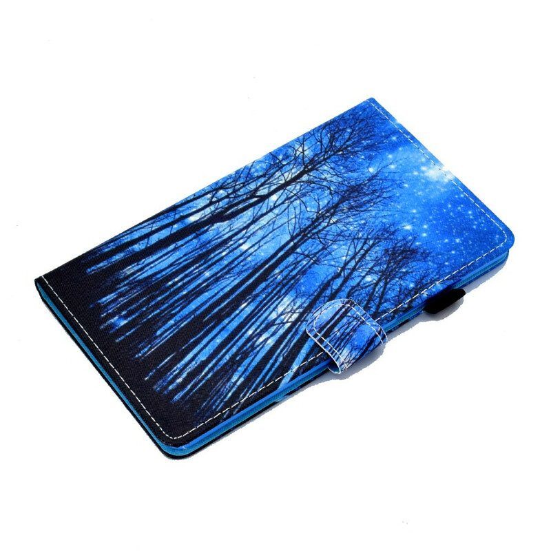 Folio-hoesje voor Samsung Galaxy Tab A7 Lite Nacht Bos
