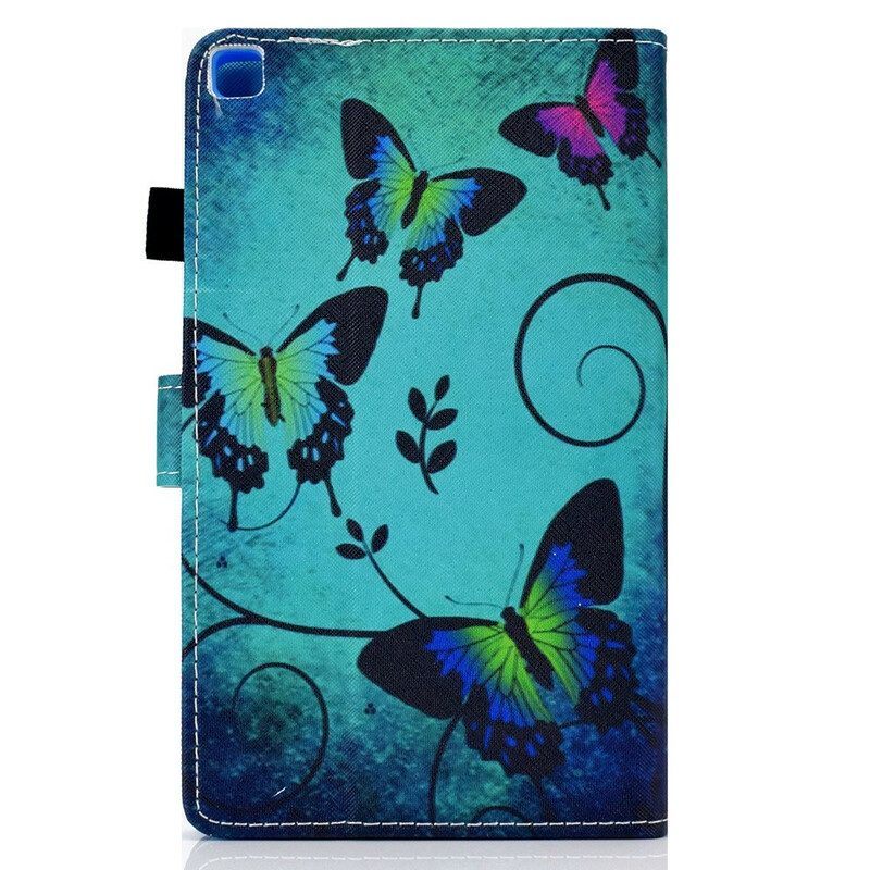 Folio-hoesje voor Samsung Galaxy Tab A7 Lite Unieke Vlinders