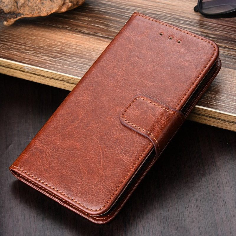 Folio-hoesje voor Sony Xperia 5 IV Retro Kunstleer