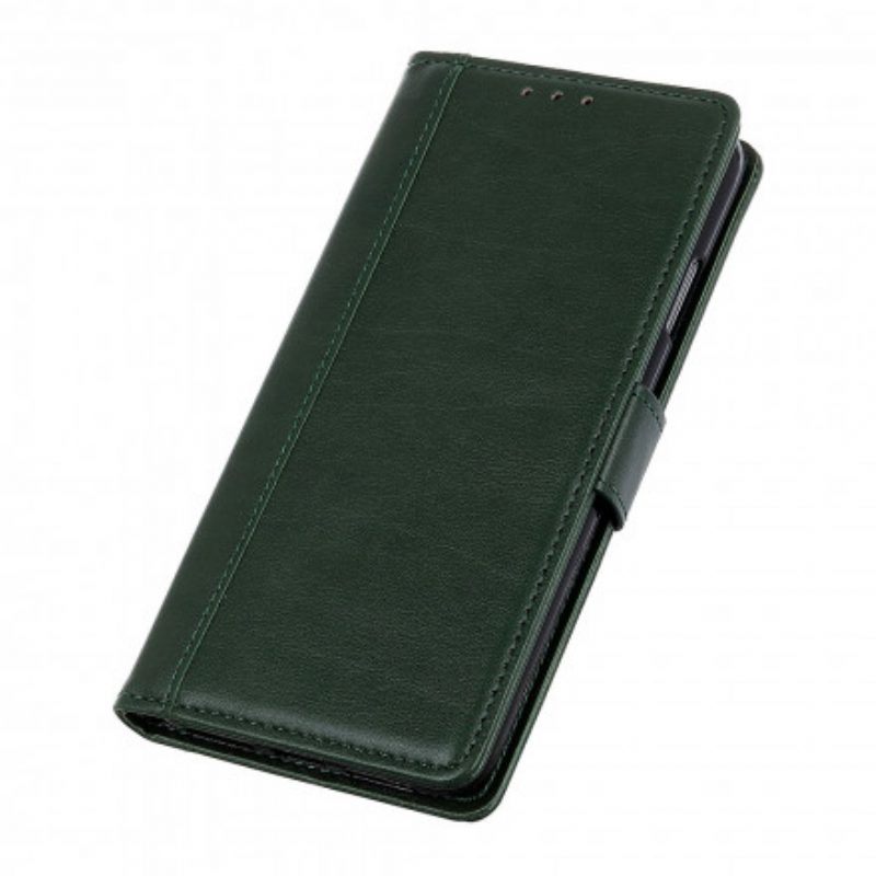 Folio-hoesje voor Xiaomi Redmi Note 10 5G Leren Styling