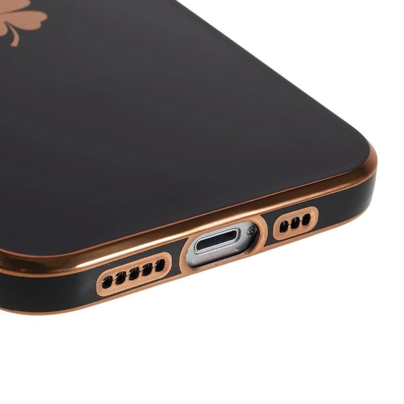 Hoesje voor iPhone 14 Plus Klaver Geluk