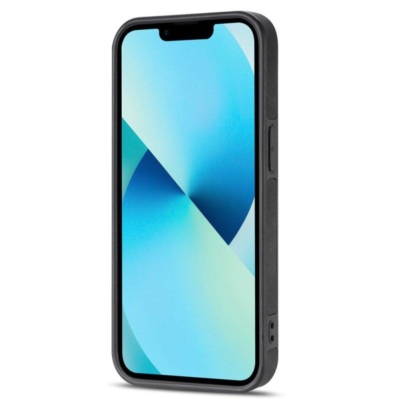 Hoesje voor iPhone 14 Pro Portemonnee Leren Handsfree Ondersteuningsportemonnee
