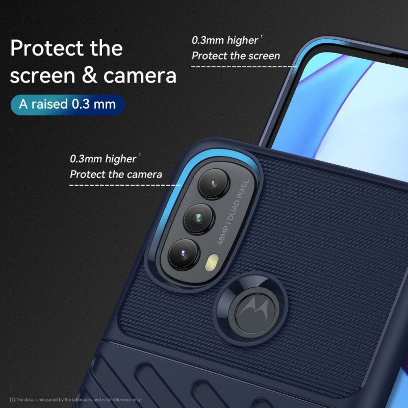 Hoesje voor Moto E40 / E30 / E20 Thunder-serie