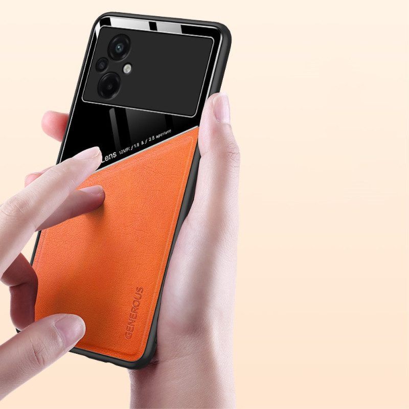 Hoesje voor Poco M5 Premium Kunstleer