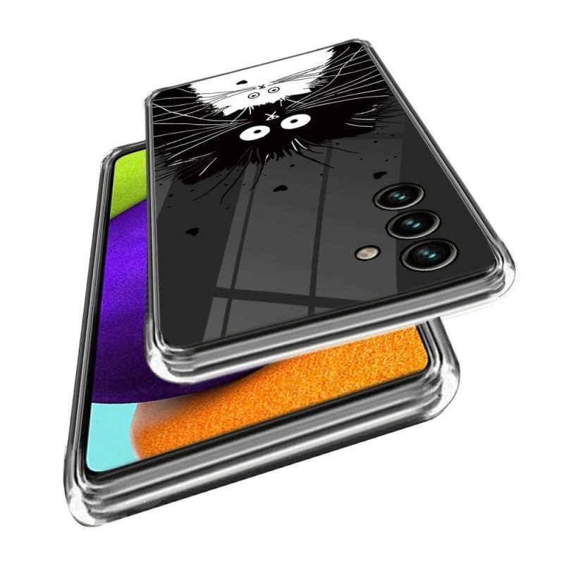 Hoesje voor Samsung Galaxy A14 / A14 5G Design Binfen Kleur