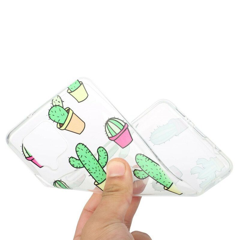 Hoesje voor Samsung Galaxy M12 / A12 Mini Cactussen