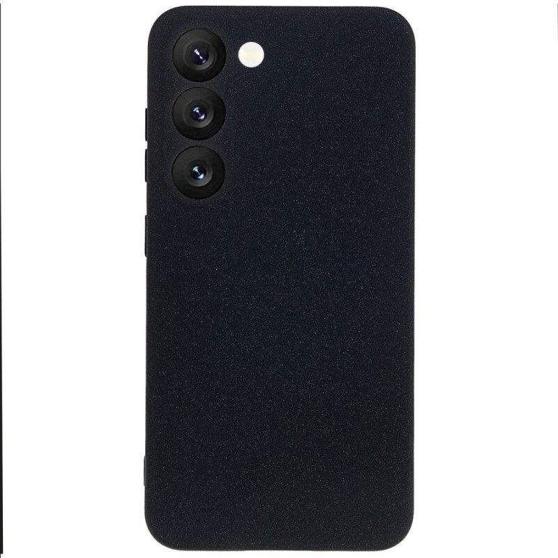Hoesje voor Samsung Galaxy S23 Plus 5G Flexibele Siliconen Mat
