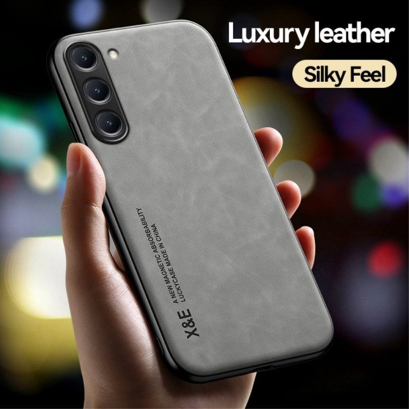 Hoesje voor Samsung Galaxy S23 Plus 5G X&e Ledereffect Leer