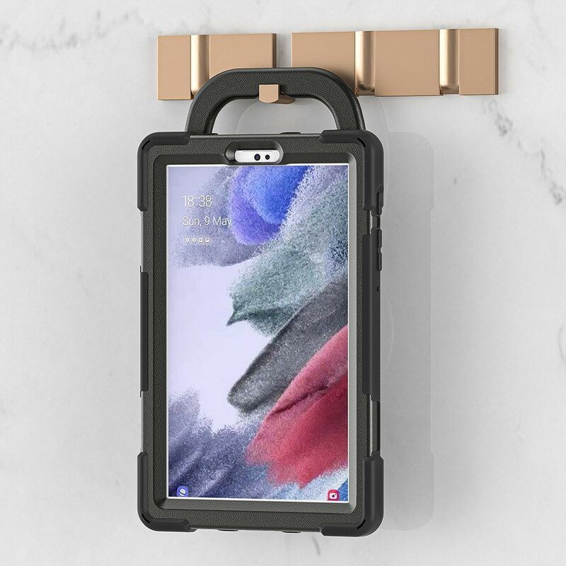 Hoesje voor Samsung Galaxy Tab A7 Lite Ultrabestendige Roterende Ringsteun