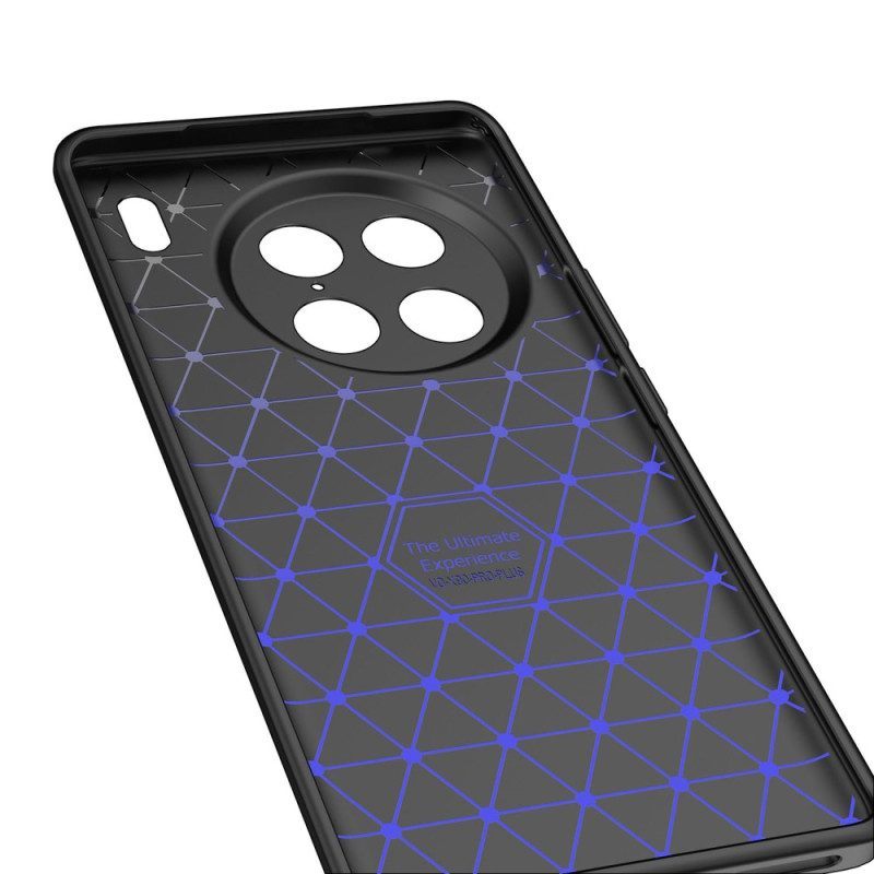 Hoesje voor Vivo X90 Pro Dubbellijnig Litchi-leereffect