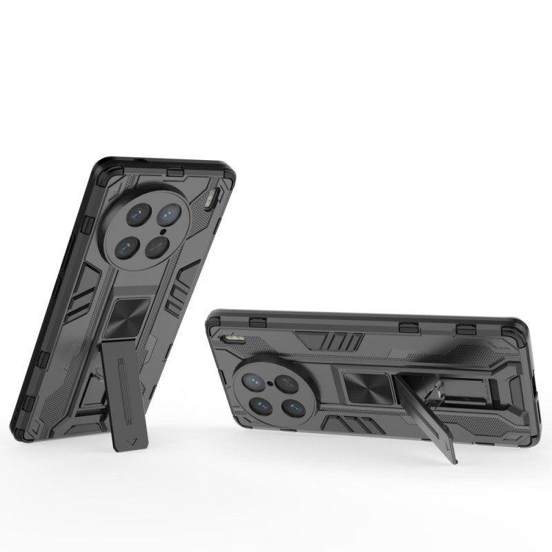 Hoesje voor Vivo X90 Pro Verticale En Horizontale Verwijderbare Steun