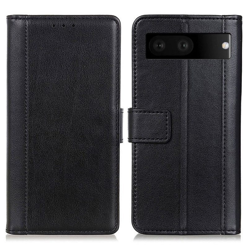 Leren Hoesje voor Google Pixel 7 Stijl Leer