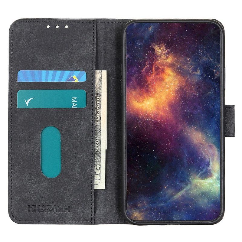 Leren Hoesje voor OnePlus 10T 5G Khazneh Vintage-stijl