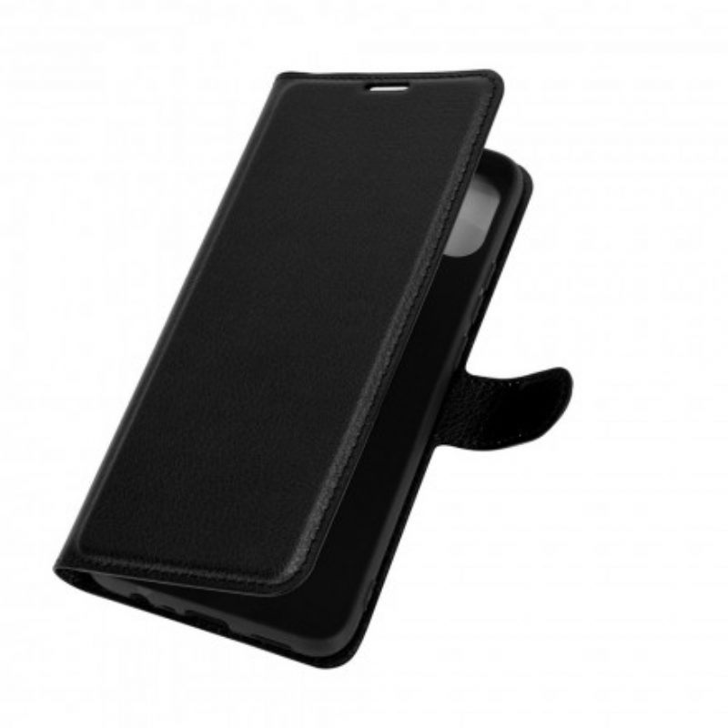 Leren Hoesje voor Oppo A15 Klassiek