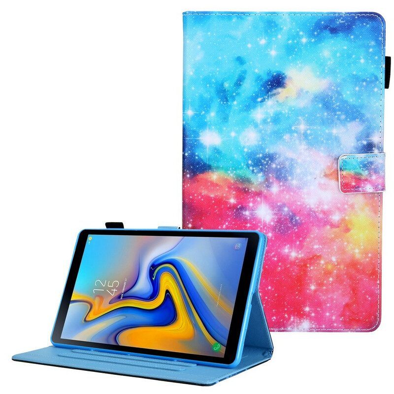 Leren Hoesje voor Samsung Galaxy Tab A7 Lite Ruimte