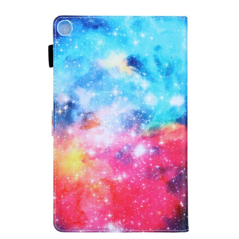 Leren Hoesje voor Samsung Galaxy Tab A7 Lite Ruimte