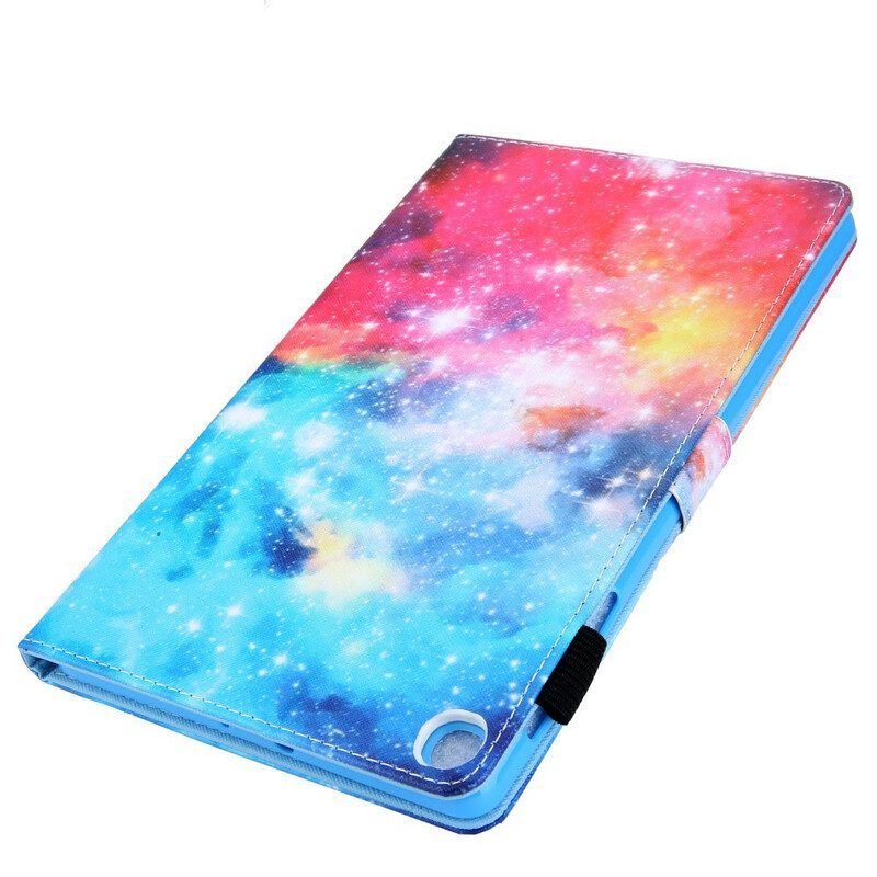 Leren Hoesje voor Samsung Galaxy Tab A7 Lite Ruimte