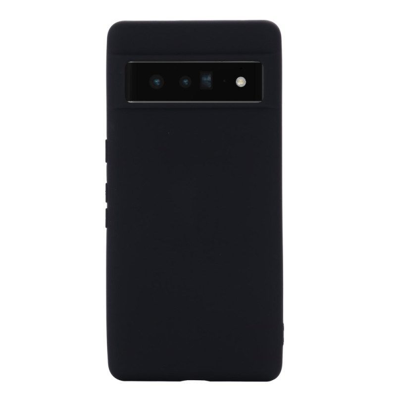 Telefoonhoesje voor Google Pixel 7 Met Ketting Vloeibare Siliconen Met Bandjes