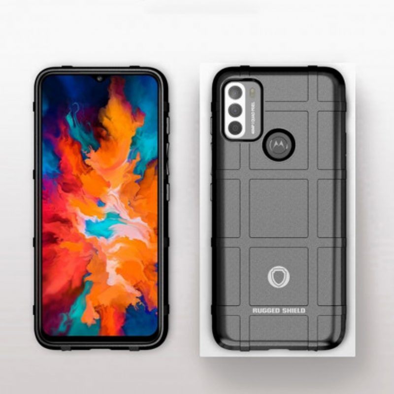 Telefoonhoesje voor Moto G50 Robuust Schild