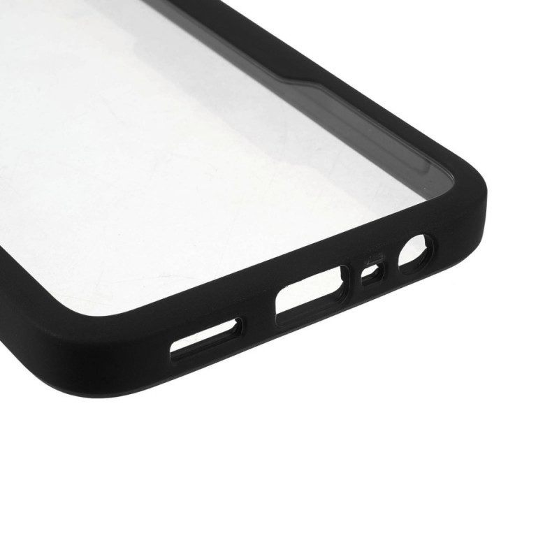 Telefoonhoesje voor Oppo A15 Schuine Rand Hybride